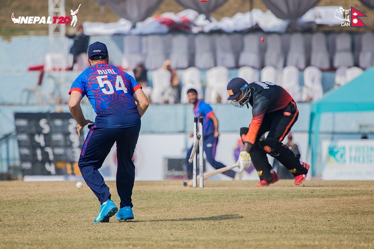 नेपाल टि–२० लिग क्रिकेटमा जनकपुरद्दारा काठमाडौँ पराजित
