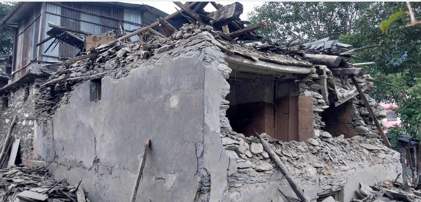 बझाङ भूकम्प अपडेट : एक जनाको मृत्यु, १३५ घर भत्किए
