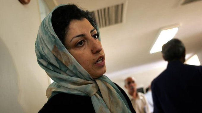 जेलमा रहेकी इरानी अभियानकर्मीलाई नाेबेल शान्ति पुरस्कार