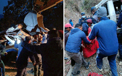 जिप चालकको मनपरीको कारण १० जनाले गुमाए ज्यान : १३ क्षमताको जिपमा बोकेका थिए २६ यात्रु