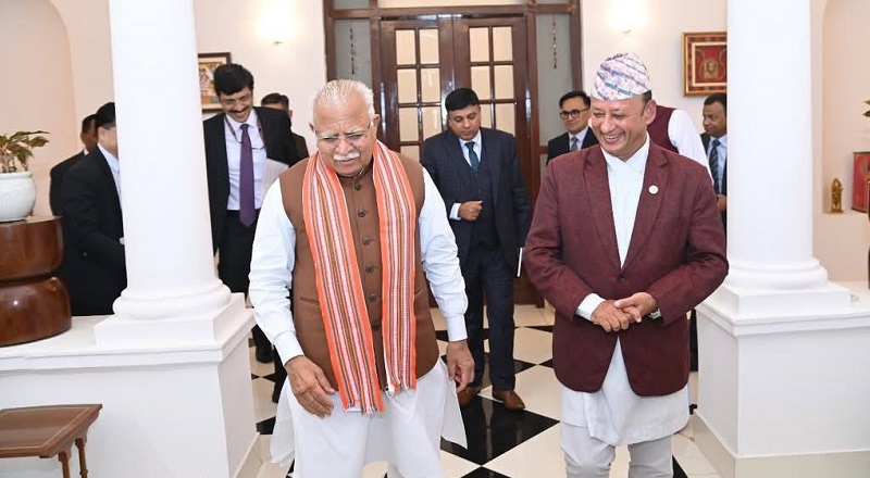 भारतका विद्युत्, आवास तथा शहरी मामिलामन्त्री खट्टर दुई दिने नेपाल भ्रमणमा