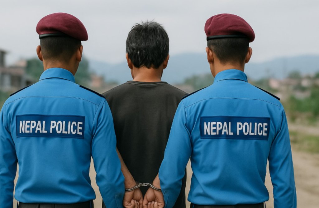 लागुपदार्थसहित सोह्र जना पक्राउ