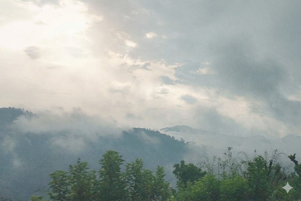 आज  केही स्थानहरूमा हल्का वर्षा वा हिमपातको सम्भावना