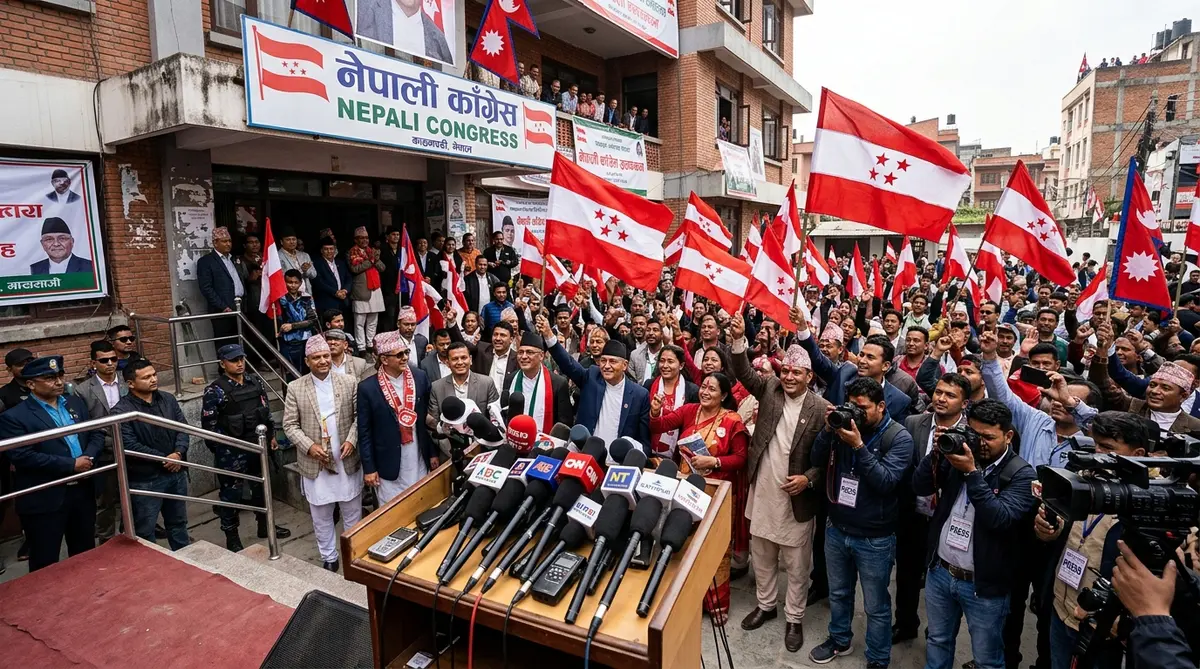 कांग्रेस महाधिवेशन: १५ पदाधिकारीको छिनोफानो, गगन थापाको सभापतित्वमा नयाँ टिम निर्माण
